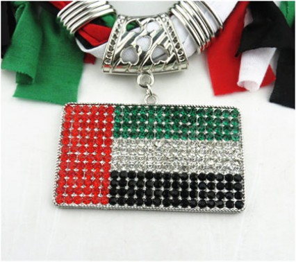 UAE Flag Scarf